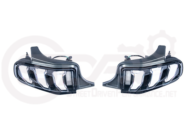 2010-2014 FORD MUSTANG S197 | S550 EURO STYLE SEQUENTIAL SIGNAL LED REAR TAILLIGHTS PAIR