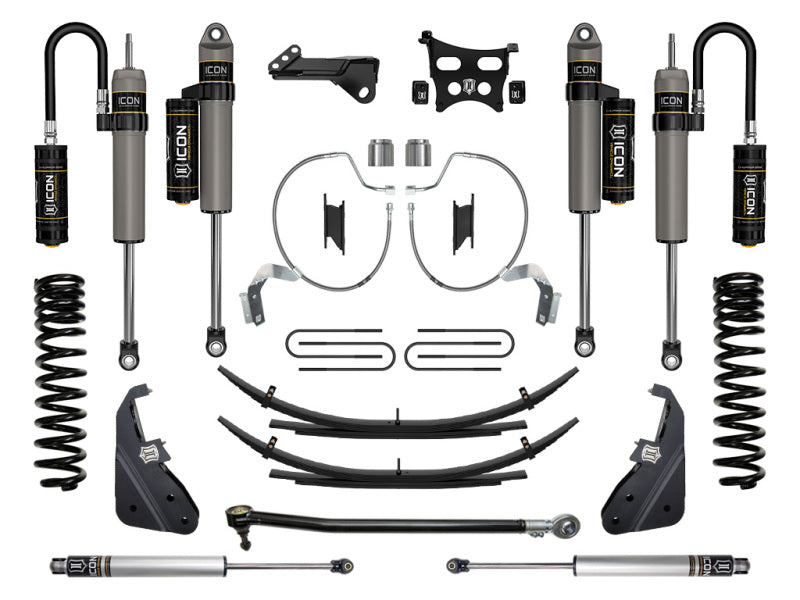 ICON 23 Ford F250/F350 4.5in Stage 4 Suspension System Gas w/ Expansion Packs