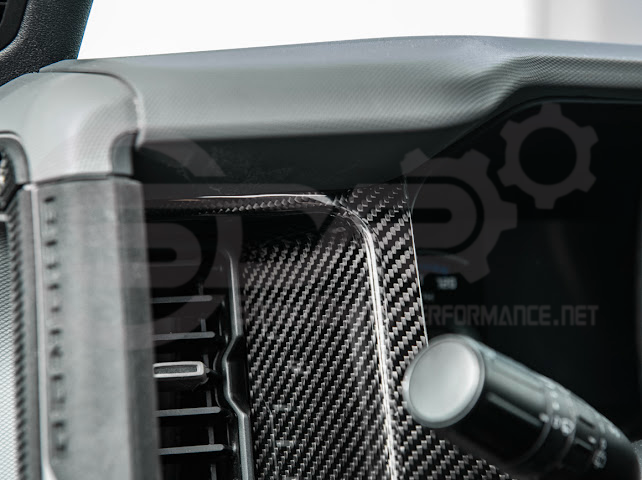 2021-UP FORD BRONCO CARBON FIBER DRIVER SIDE AC OUTLET VENT COVER
