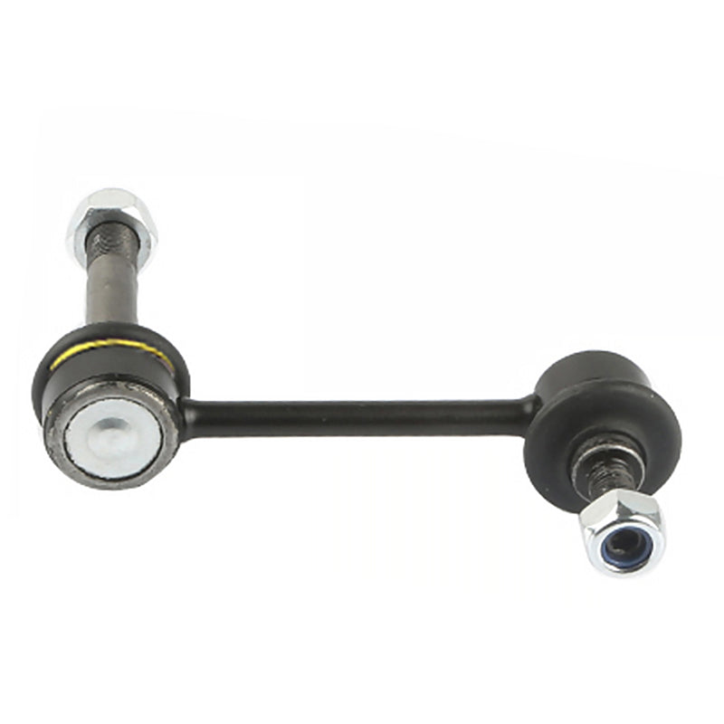Moog Lexus IS300 front sway bar endlink, automotive suspension component with metal links and bushings, for vehicle stability.