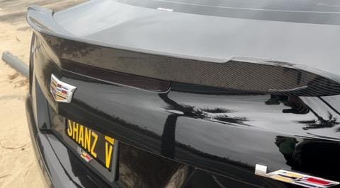 2016-2019 Cadillac ATS-V COUPE  | SDP Package Carbon Fiber Trunk Spoiler Wing