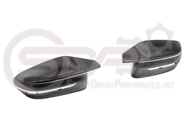 2021-UP BMW G87 M2 G80 M3 G82 M4 | FACTORY STYLE DRY CARBON FIBER MIRROR CAP REPLACEMENT PAIR