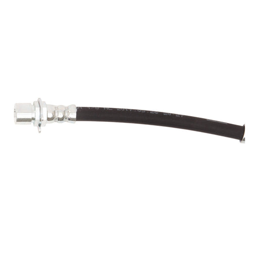 DFC Cadillac CTS rear right brake hose from the brake line kit, designed for model years 2008-2015, showing the flexible rubber brake line.