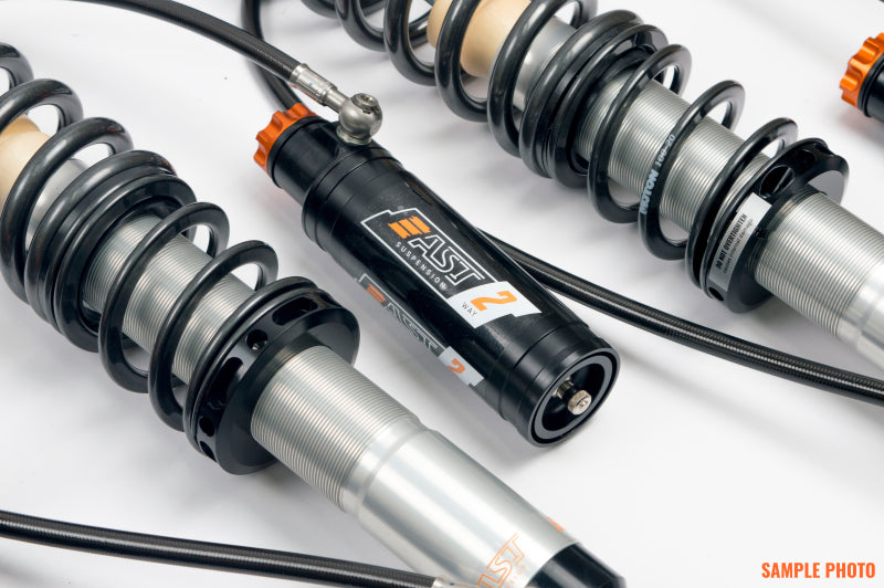 AST Suspension coilovers for 1993-97 Porsche 911 993 5200 Series AWD, showing adjustable shock absorbers and coil spring components.