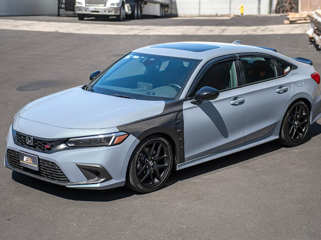 2022-UP HONDA CIVIC | JDM TYPE-R STYLE CARBON FIBER SIDE FENDERS