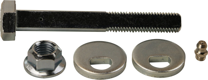 Moog rear alignment camber and toe kit for Chrysler 200 (2015-2017) suspension and alignment repair, includes multiple components.
