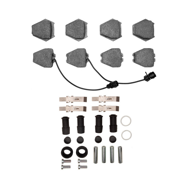 Audi A8 R1 Concepts front ceramic brake pads and hardware kit, OE style, for reliable vehicle braking system performance