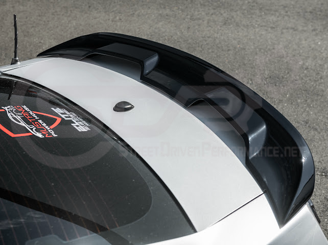 2010-2014 Ford Mustang S550 | GT500 Style GLOSSY BLACK Rear Trunk Lid Wing Spoiler