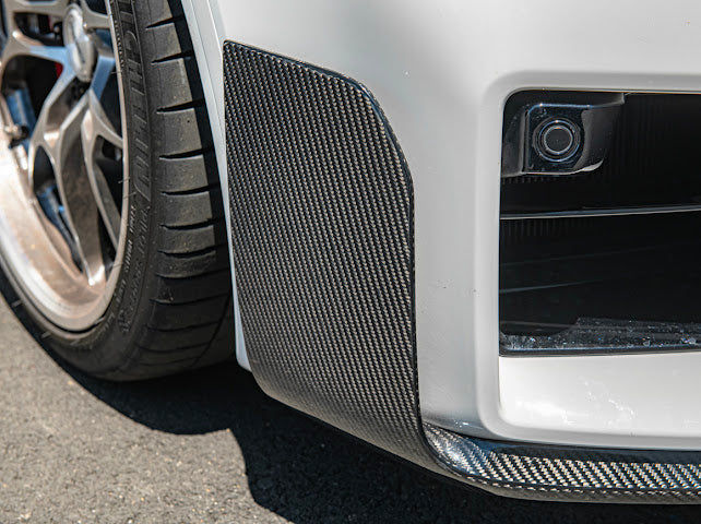 2023-Up BMW G87 M2 | M-Performance Style 3-Piece Carbon Fiber Front Splitter Lip Ground Effects
