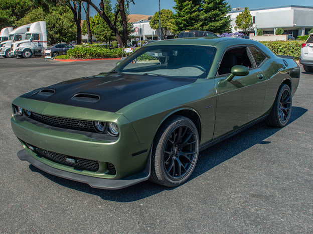 2008-UP DODGE CHALLENGER HELLCAT REDEYE FRONT HOOD - Primer Black