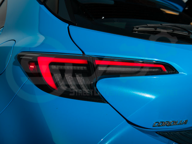 2019-UP COROLLA HATCHBACK GR SEQUENTIAL SIGNAL LED CLEAR REAR TAILLIGHTS PAIR