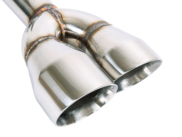 2015-2021 SUBARU WRX / STI | MUFFLER DELETE AXLE BACK EXHAUST 4 INCH CHROME QUAD TIPS