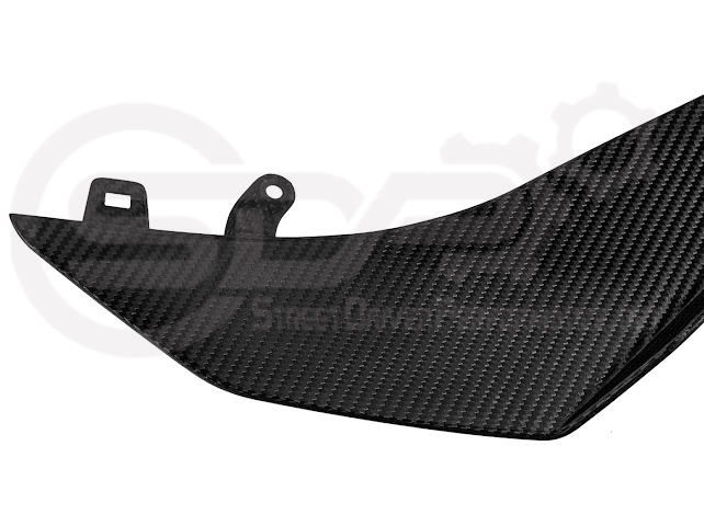 2023-UP CORVETTE C8 Z06, E-RAY, ZR1 | Z07 PERFORMANCE PACKAGE CARBON FIBER FRONT BUMPER SIDE CANARDS DRIVE PLANES PAIR