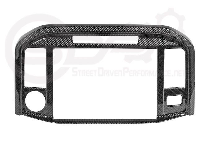 2021-UP FORD F-150 | FACTORY STYLE CARBON FIBER MONITOR INFOTAINMENT SCREEN COVER