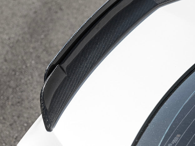 2016-2019 Cadillac ATS-V COUPE  | Wickerbill Trunk Spoiler Wing Carbon Fiber
