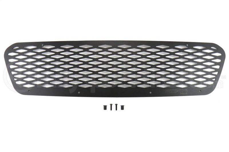 Putco stainless steel diamond pattern grille for 2015-2017 Subaru Impreza WRX and STI models, featuring a stylish SCAD design.