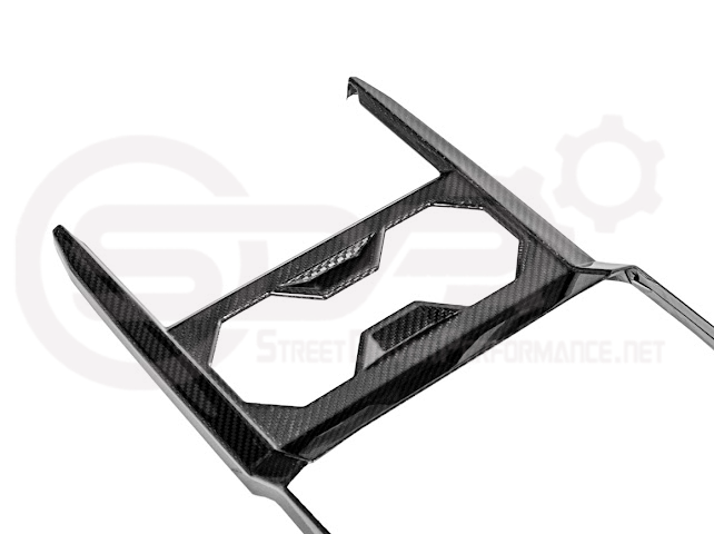 2024-Up Tesla Cybertruck | Interior DRY Carbon Fiber Center Cup Holder Trim Cover