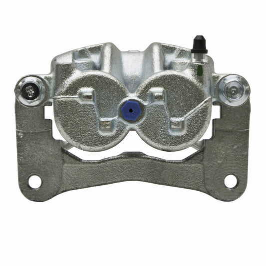 DMC 00-06 Mitsubishi Montero front-left premium brake caliper in silver zinc coating, OE replacement for enhanced braking performance
