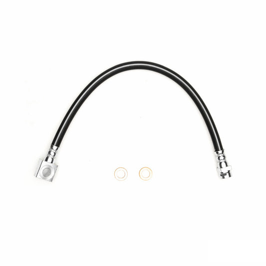 DFC Chevrolet Corvette rear brake hose from the 06-12 model, part of the brake line kits, showing the flexible rubber brake line.