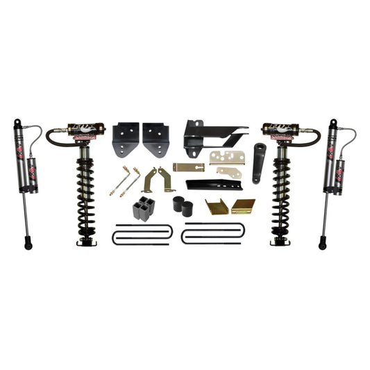 Skyjacker 6-inch coilover lift kit for 2017 Ford F250 4WD, showing the coilover suspension components.