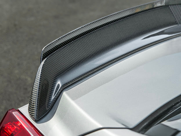 2016-2019 Cadillac ATS-V Sedan  | Wickerbill Trunk Spoiler Wing Carbon Fiber