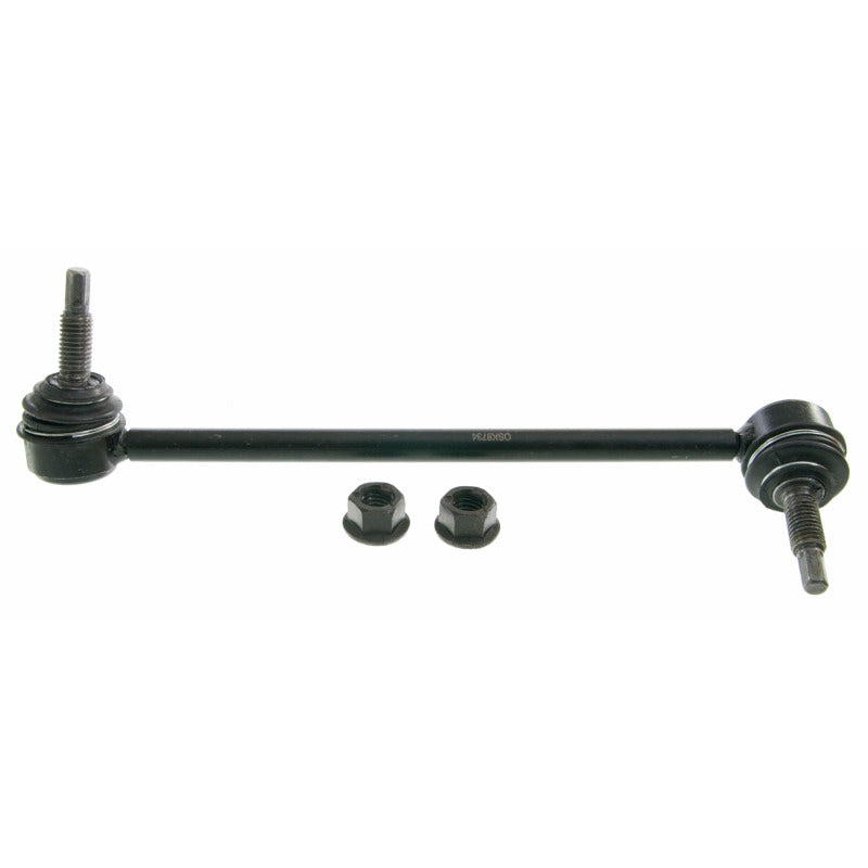 Moog Ford Taurus front left sway bar endlink kit with metal and rubber components for stable vehicle handling.