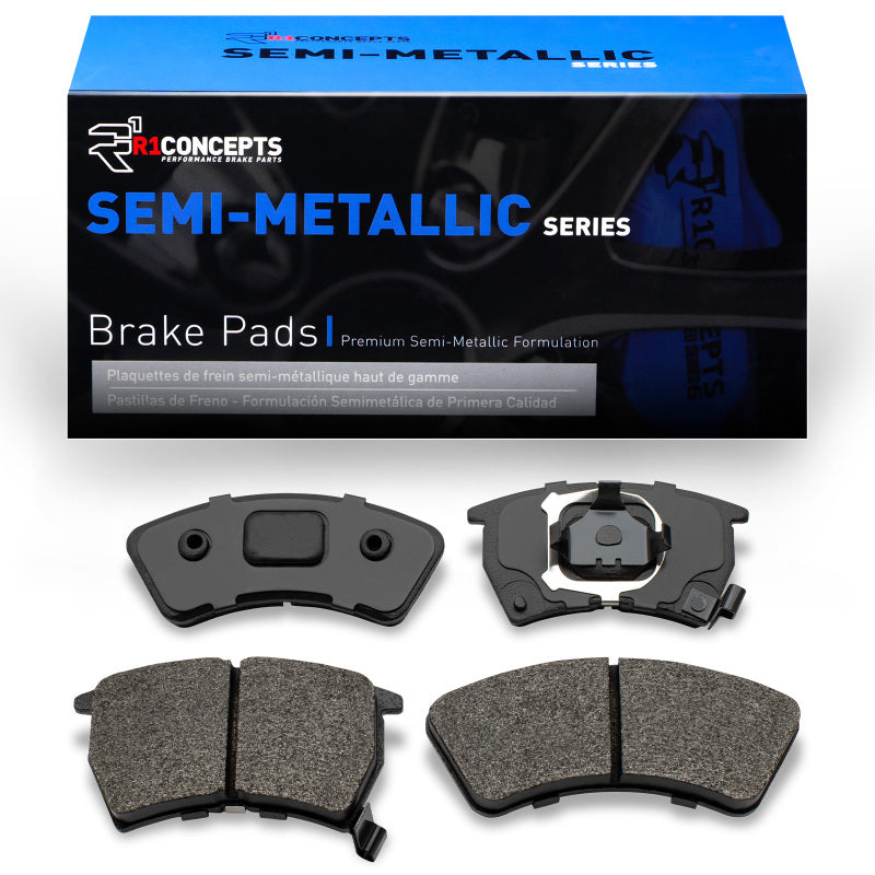 R1 87-89 Mercury Tracer Front Semi Met Brake Pads