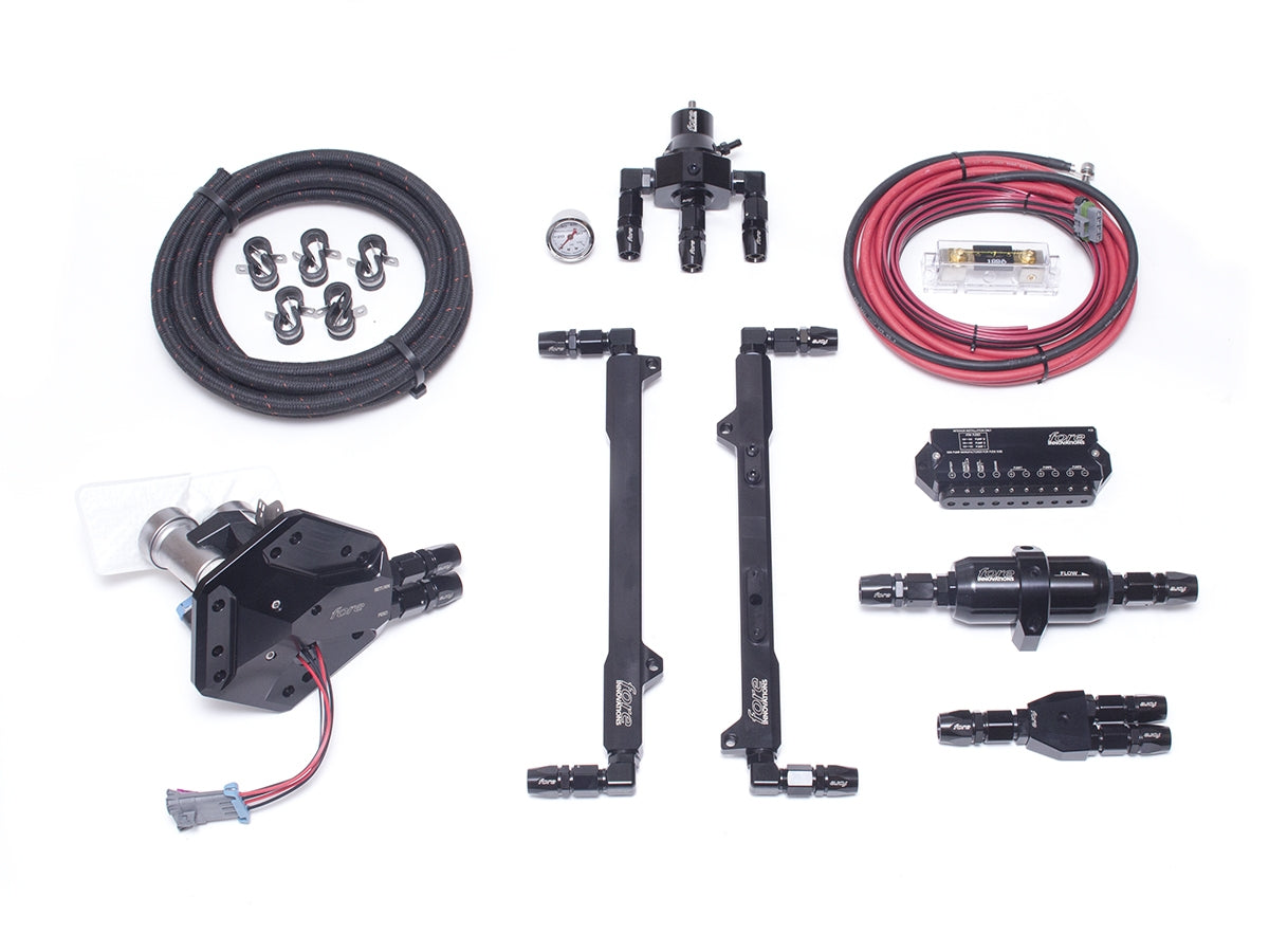 Fore Innovations - L4 - Dual Pump Fuel System for 2V SN95 1996 - 2004 Ford Mustang GT / V6 / Bullitt / SVT Cobra / Mach1
