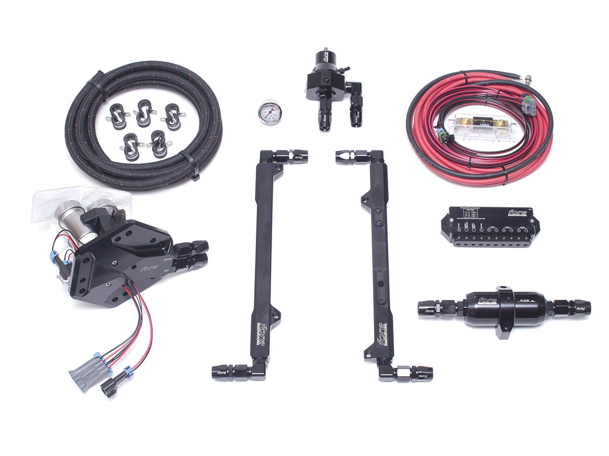 Fore Innovations - L2 - Triple Pump Fuel System for 2V SN95 1996 - 2004 Ford Mustang GT / V6 / Bullitt / SVT Cobra / Mach1