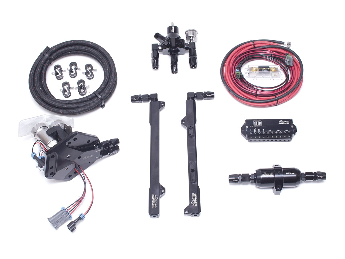 Fore Innovations - L3 - Triple Pump Fuel System for 2V SN95 1996 - 2004 Ford Mustang GT / V6 / Bullitt / SVT Cobra / Mach1