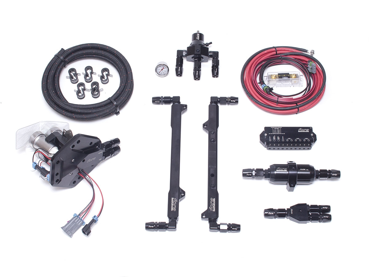 Fore Innovations - L4 - Triple Pump Fuel System for 2V SN95 1996 - 2004 Ford Mustang GT / V6 / Bullitt / SVT Cobra / Mach1