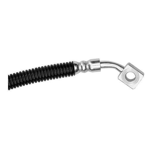 DFC 16-23 Cadillac CTS front right brake hose from brake line kit, durable rubber and metal fittings for safe braking.