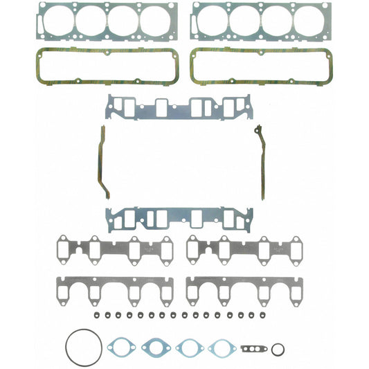 Fel-Pro Ford Thunderbird HS 8554 PT PermaTorque engine cylinder head gasket set on white background.