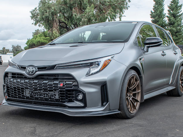 2023-UP TOYOTA GR COROLLA |GR STYLE FRONT LIP SPLITTER GROUND EFFECTS