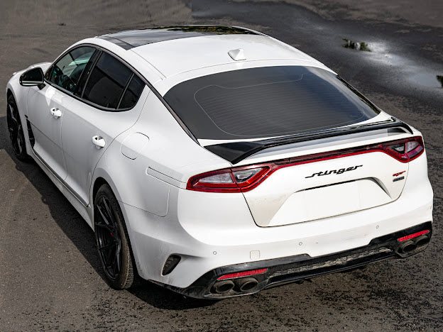 2018-Up Kia Stinger Scorpion GT Style GLOSSY BLACK Rear Trunk Lid Wing Spoiler