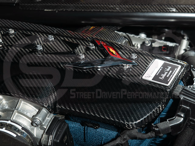2025-Up Chevy Corvette C8 ZR1 | Dry Carbon Fiber Rear Engine Cover One-Piece