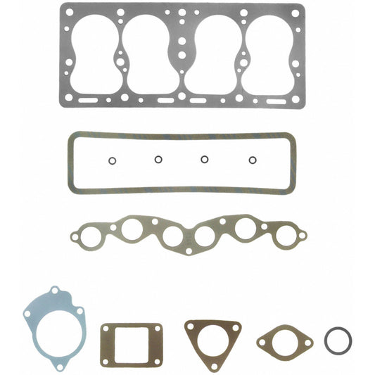 Fel-Pro HS 7285 B engine cylinder head gasket set showing multiple gaskets and sealing surfaces for automotive repair
