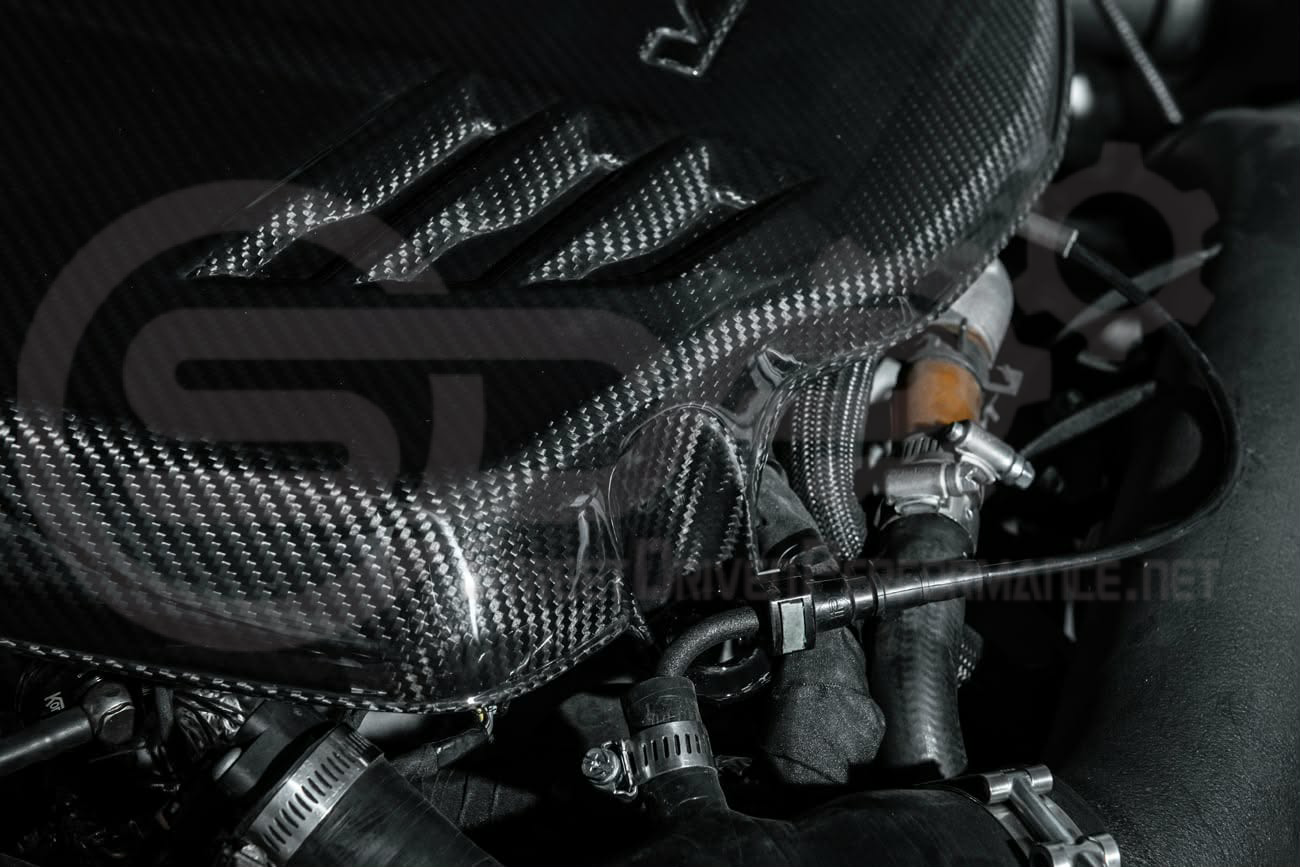 2016+ Cadillac ATS/ATS-V Sedan and Coupe | Carbon Fiber SDP Engine Cover