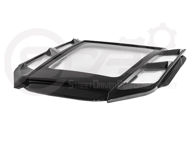 2020-UP CORVETTE C8 CONVERTIBLE | REAR HATCH UPPER HTC TONNEAU WINDOW INSERTS