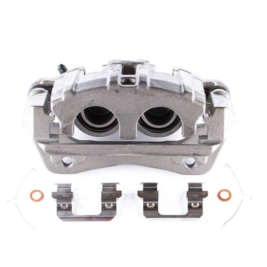 PowerStop OE front right brake caliper with bracket for 2014-2016 Acura MDX, designed for precise stopping performance.