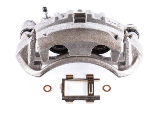 PowerStop OE brake caliper with bracket for Dodge Sprinter 2500 front or rear left, durable automotive brake component
