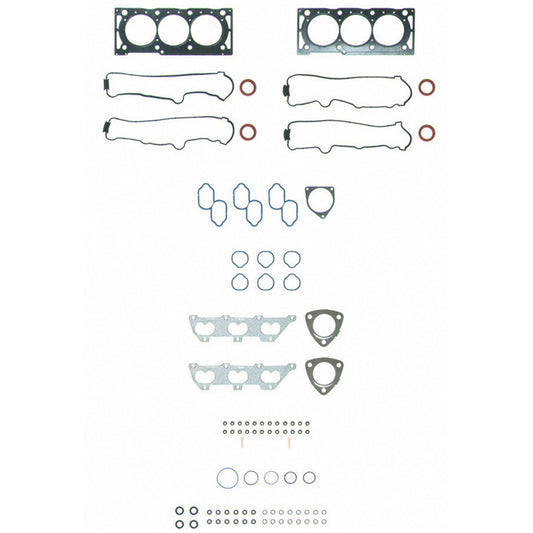 Fel-Pro Saturn Vue HS 26173 PT-3 PermaTorque engine cylinder head gasket set, featuring multiple gaskets and components for engine sealing.