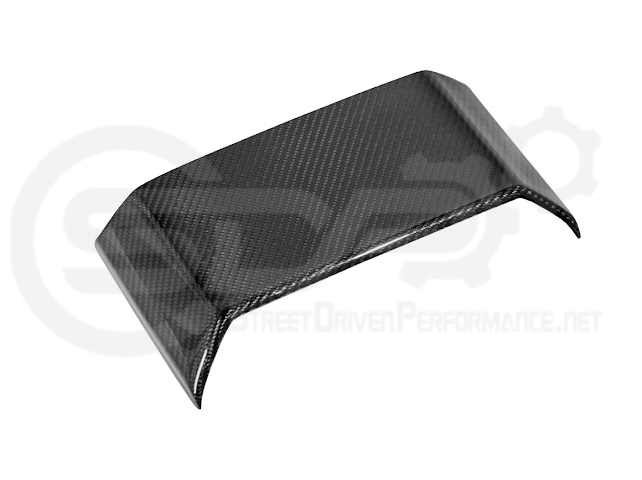 2024-Up Tesla Cybertruck | Interior DRY Carbon Fiber Rear Display Upper Cover
