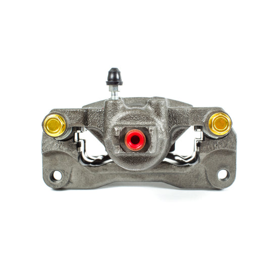 PowerStop OE rear right autospecialty brake caliper with bracket for Saab 9-2X, automotive brake component.