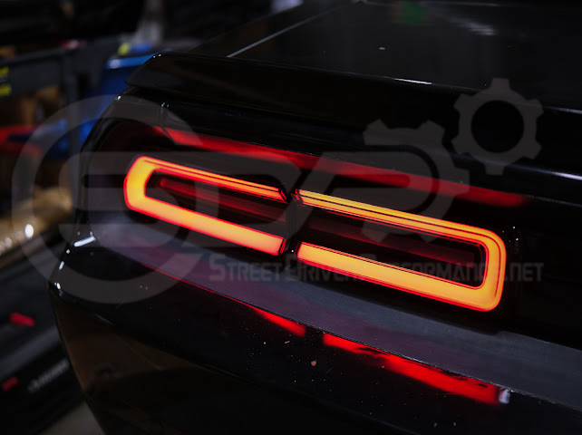 2008-2014 Dodge Challenger | Facelift Sequential Signal LED Smoke Rear Taillights Pair