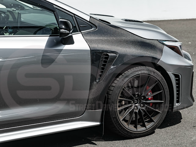 2023-UP GR COROLLA | FACTORY STYLE CARBON FIBER FRONT SIDE FENDERS WITH VENTS (PAIR)