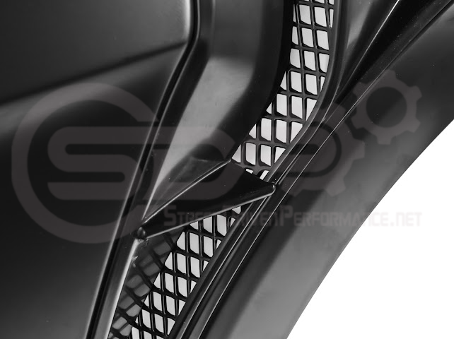2018-2023 FORD MUSTANG GT500 KR STYLE FRONT SIDE VENTED FENDERS PAIR