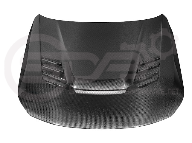 2023-Up BMW G87 M2 | V Style CARBON FIBER Front Vented Heat Extraction Hood
