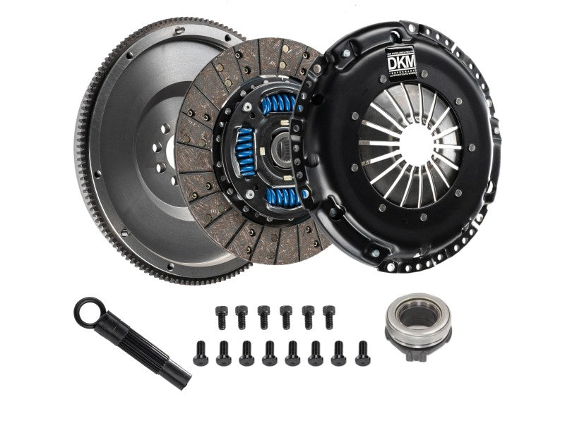 DKM Clutch Kit for VW Beetle, Corrado, Golf, GTI 1.8T with organic flywheel, suitable for 325 ft/lbs torque, single clutch kit.