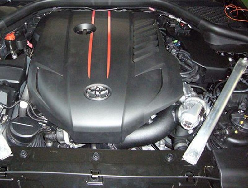 HKS SSQV IV blow-off valve kit for Toyota GR Supra B58 engine, includes BOV and accessories for forced induction systems